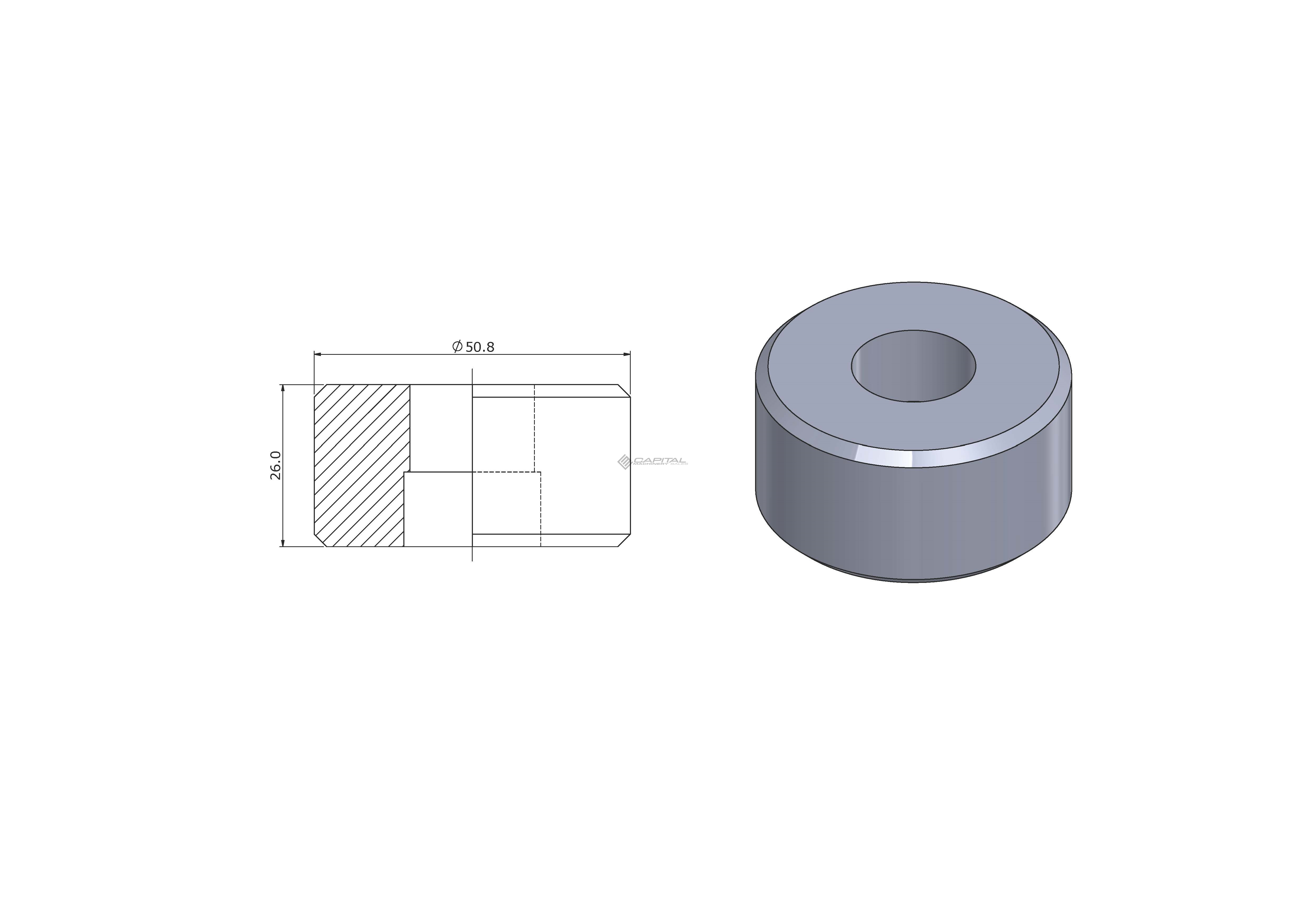 Geka Die Round No. 5 for Geka Iron Worker Geka Die Round No. 5 for Geka Iron Worker