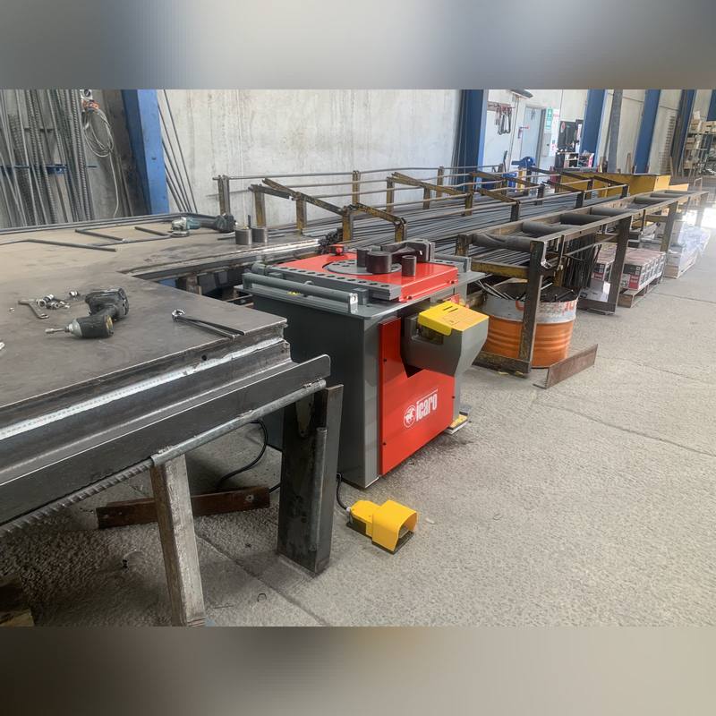 ICARO CP38/45 Combined Rebar Cutter And Bender With Digital Angle Controller ICARO CP38/45 Combined Rebar Cutter And Bender With Digital Angle Controller