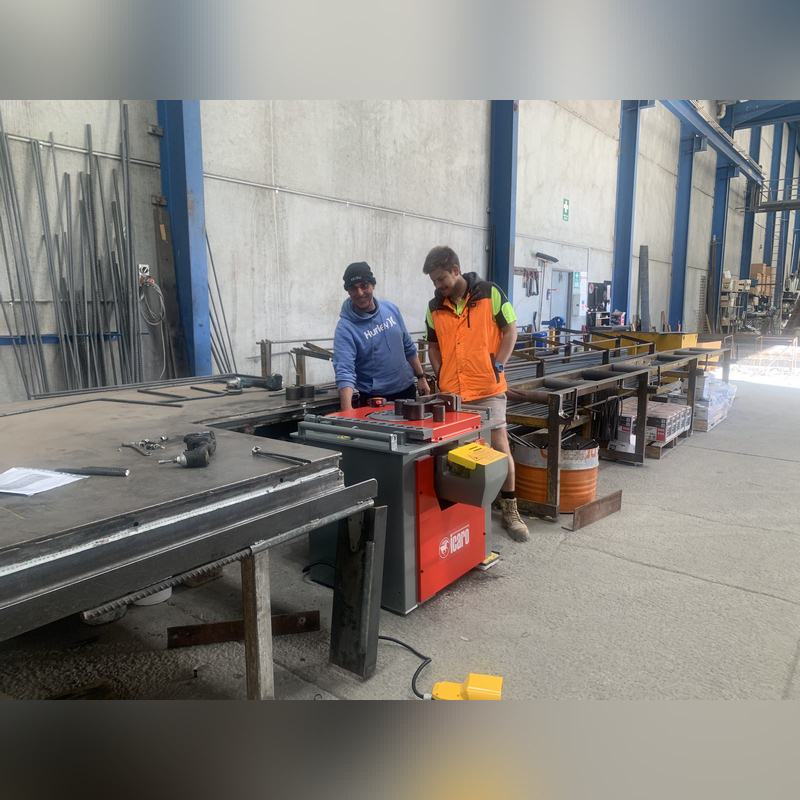 ICARO CP38/45 Combined Rebar Cutter And Bender With Digital Angle Controller ICARO CP38/45 Combined Rebar Cutter And Bender With Digital Angle Controller
