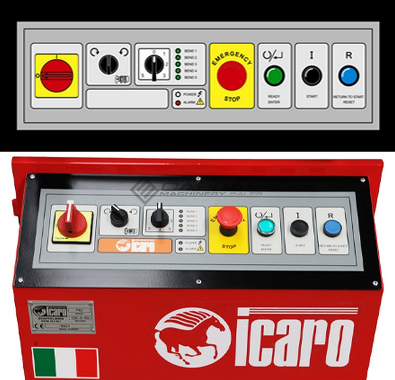 ICARO CP50/54 Combined Rebar Cutter And Bender ICARO CP50/54 Combined Rebar Cutter And Bender