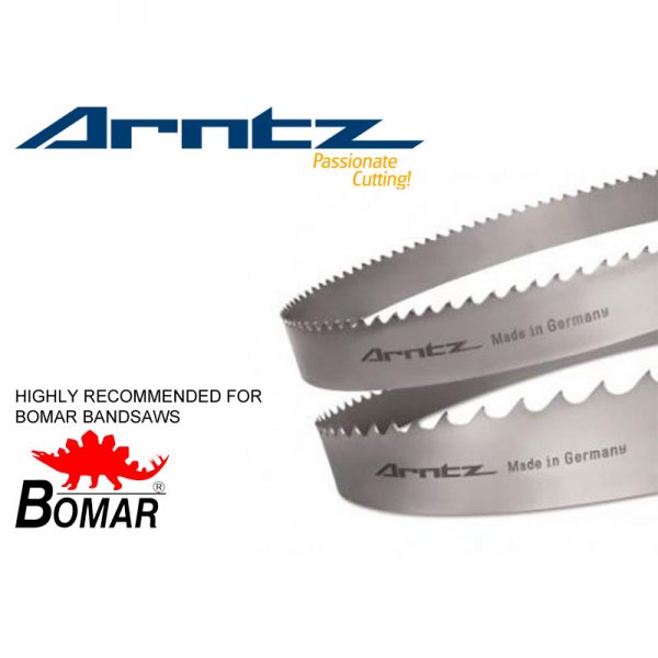 Bandsaw Blade for Bomar Model ECONOMIC 410.260 G – Length 3800mm x Width 27mm x 0.9mm x TPI