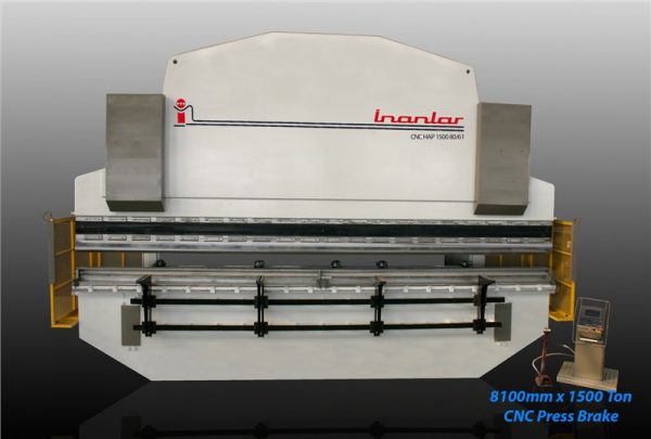 INANLAR CNC HAP 8000 x 1500 Ton Hydraulic Press Brake