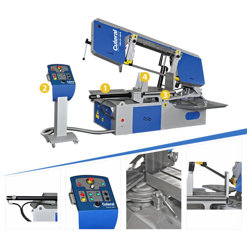 PSM 420 – 600 M – Semi Automatic Mitre Bandsaw Machine PSM 420 – 600 M – Semi Automatic Mitre Bandsaw Machine