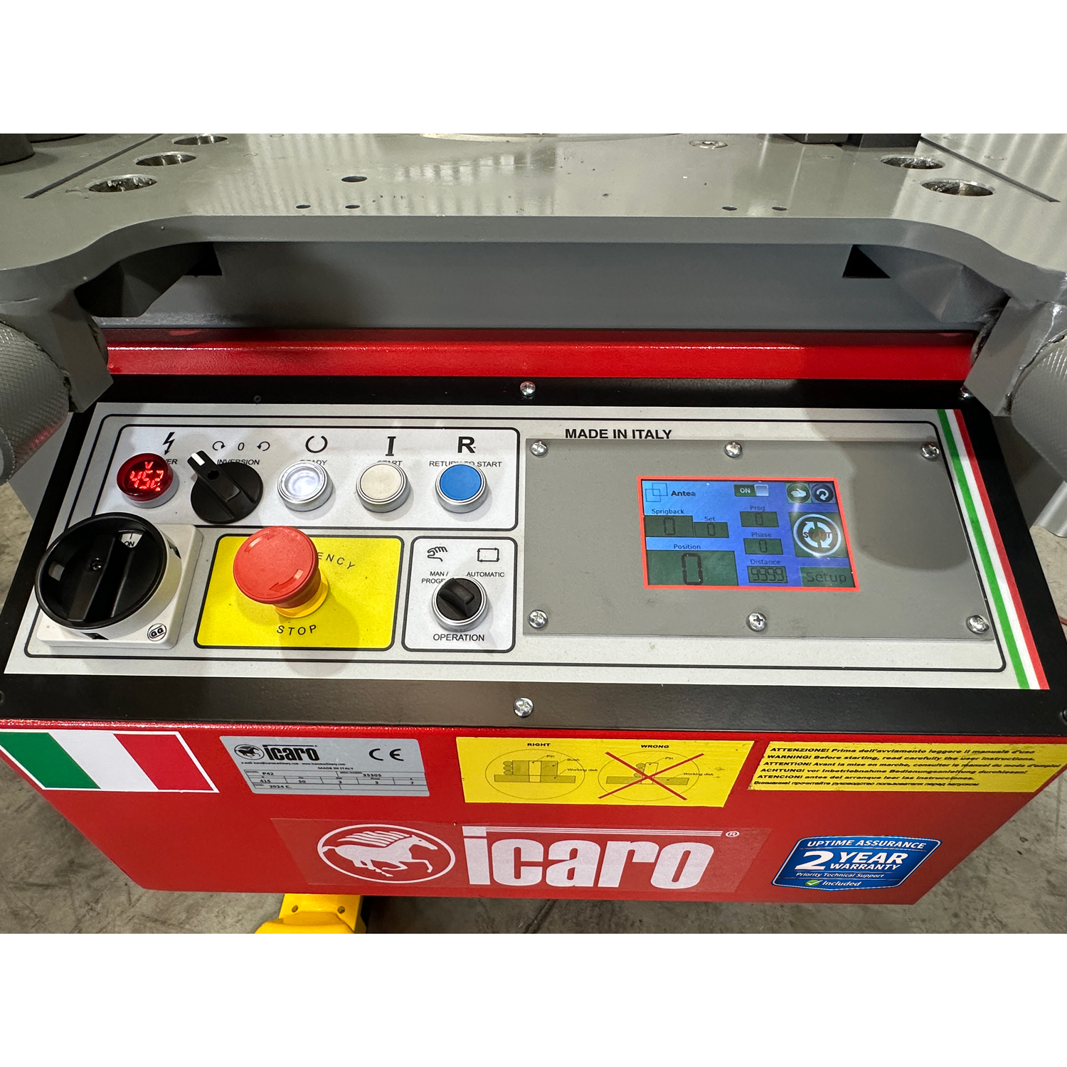 ICARO P42 Rebar Bender With Digital Angle Controller ICARO P42 Rebar Bender With Digital Angle Controller