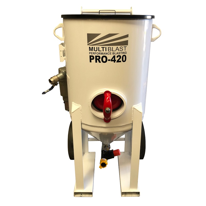 MultiBlast PRO420 – 185 Litre – Blasting Pot Machine Basic Package
