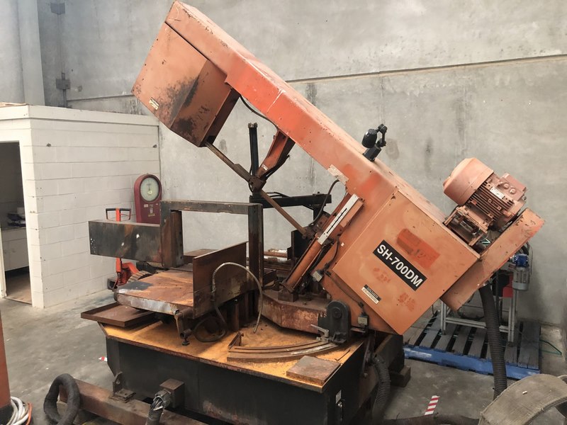 Used COSEN SH-700DM Semi Automatic Double Mitre Bandsaw Used COSEN SH-700DM Semi Automatic Double Mitre Bandsaw