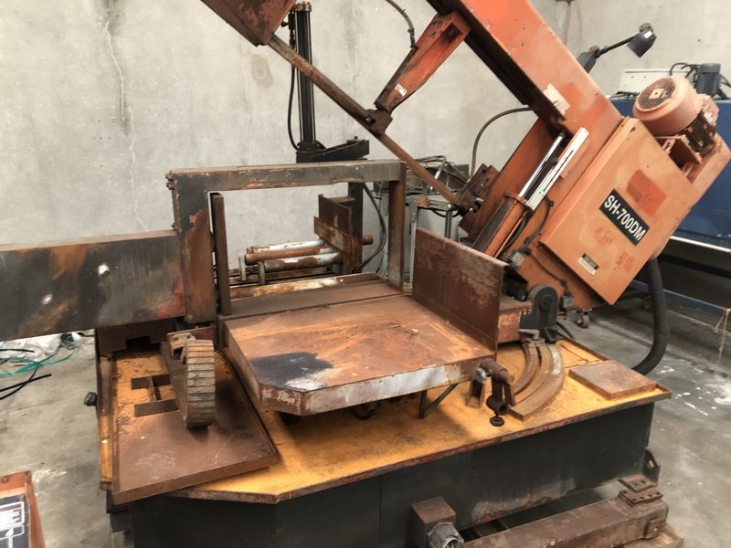 Used COSEN SH-700DM Semi Automatic Double Mitre Bandsaw Used COSEN SH-700DM Semi Automatic Double Mitre Bandsaw