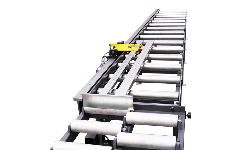 Bomar Type T Saw Roller Conveyor Material Handling System