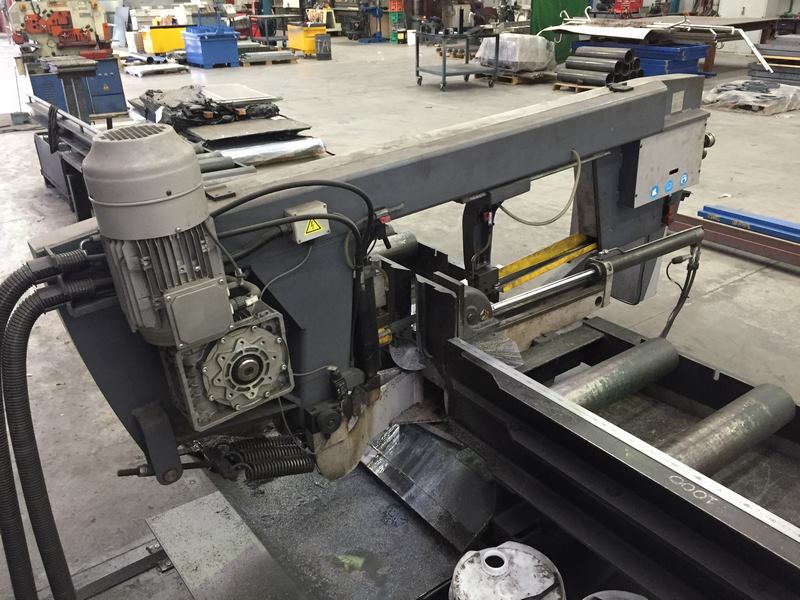 Bomar Workline 510 350 Dgh Semi Automatic Mitre Cutting Bandsaw Installations 004
