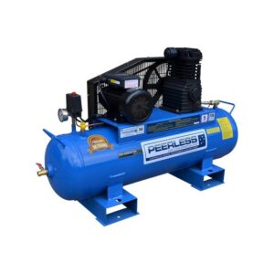 Peerless P20 Single Phase Air Compressor – Belt Drive Fatboy High Flow – 2.2kW / 3.5HP – 20CFM/340LPM – Tank Mount