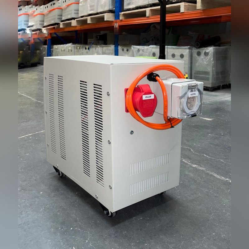 PhaseMaker RC15 Rotary Converter 15 HP (11.2 kW) with Controller PhaseMaker RC15 Rotary Converter 15 HP (11.2 kW) with Controller