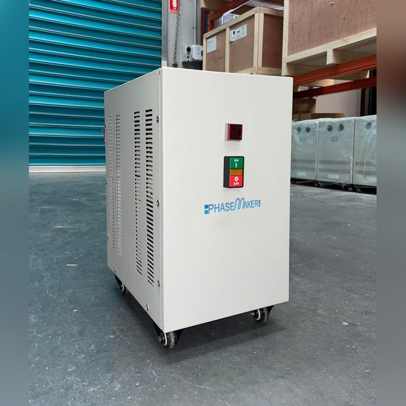 PhaseMaker RC6 Rotary Converter 6 HP (4.5 kW) with Controller PhaseMaker RC6 Rotary Converter 6 HP (4.5 kW) with Controller