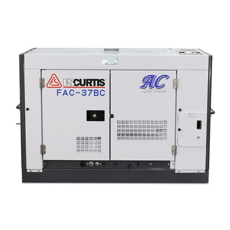 FS-Curtis FAC-37BC Diesel Rotary Screw Air Compressor – 26.5kW / 35.5HP 3682L 9 bar – 130CFM/3682LPM – Aftercooled Air Dryer – Box Type FS-Curtis FAC-37BC Diesel Rotary Screw Air Compressor – 26.5kW / 35.5HP 3682L 9 bar – 130CFM/3682LPM – Aftercooled Air Dryer – Box Type