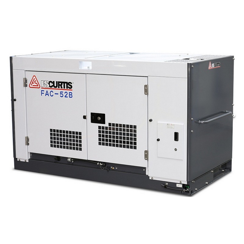 FS-Curtis FAC-52B Diesel Rotary Screw Air Compressor – 34.9kW / 46.8HP 5239L 7 bar – 185CFM/5232LPM – Standard – No Air Dryers – Box Type FS-Curtis FAC-52B Diesel Rotary Screw Air Compressor – 34.9kW / 46.8HP 5239L 7 bar – 185CFM/5232LPM – Standard – No Air Dryers – Box Type