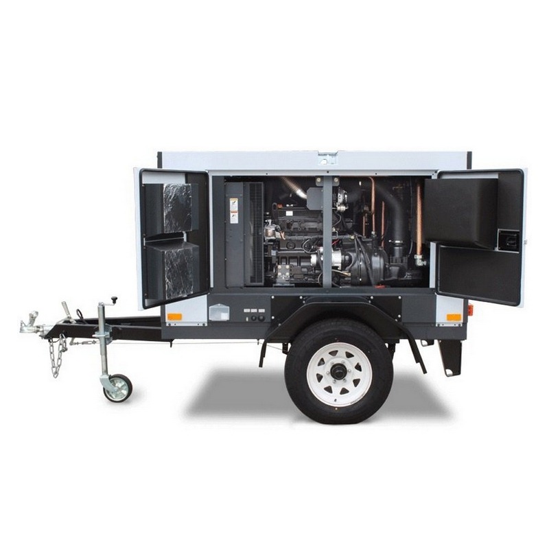 FS-Curtis FAC-75P Diesel Rotary Screw Air Compressor – 61.2kW / 82.0HP 7505L 9 bar – 265CFM/7505LPM – Aftercooled Air Dryer – Trailer Mount FS-Curtis FAC-75P Diesel Rotary Screw Air Compressor – 61.2kW / 82.0HP 7505L 9 bar – 265CFM/7505LPM – Aftercooled Air Dryer – Trailer Mount
