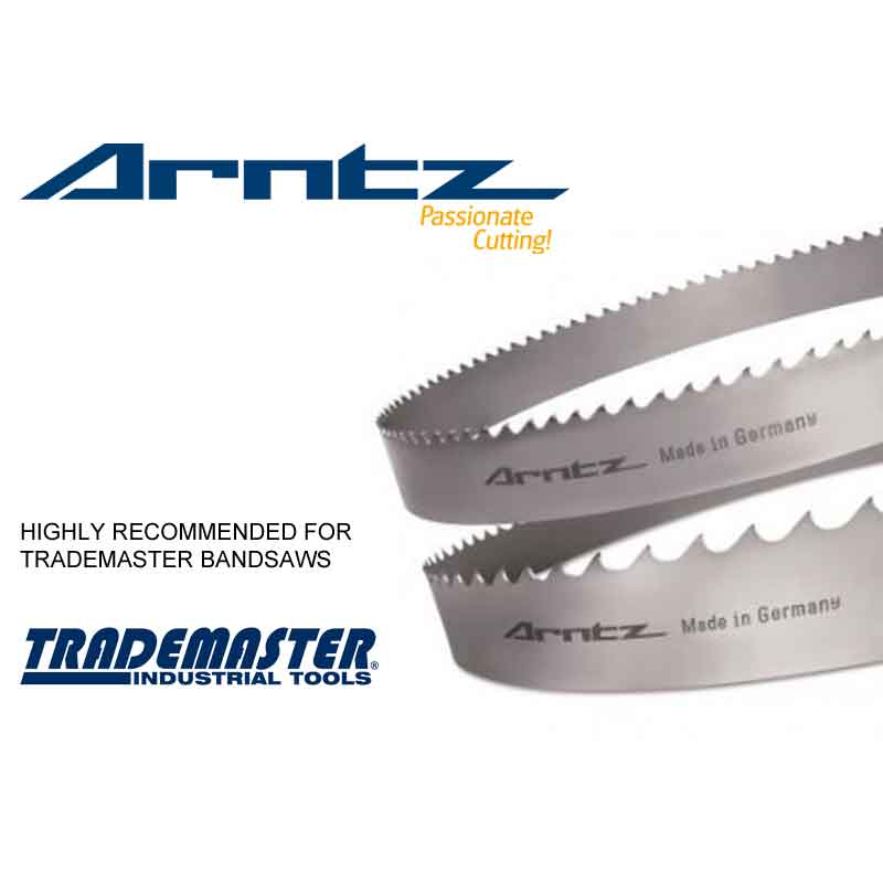 Arntz-Trademaster Bandsaw Blade 34 x 4180mm – 2/3 TPI Bi-Metal – UE331BLADE-2/3 Arntz-Trademaster Bandsaw Blade 34 x 4180mm – 2/3 TPI Bi-Metal – UE331BLADE-2/3