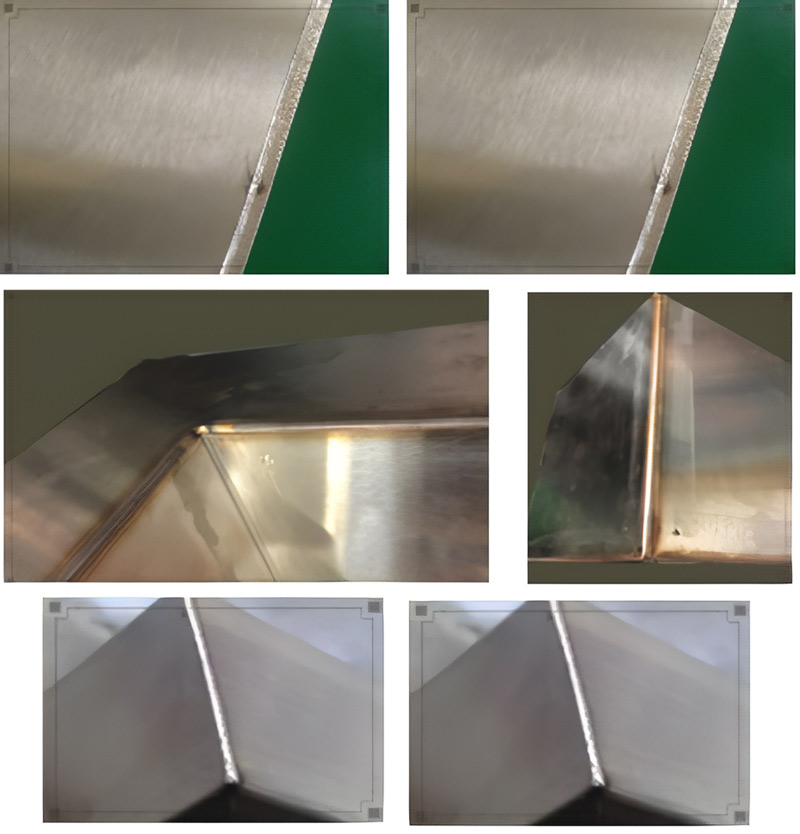 Wiselaser Evo 1500a Handheld Fiber Laser Welding Machine Air Cooled Samples Wiselaser Evo 1500a Handheld Fiber Laser Welding Machine Air Cooled Samples