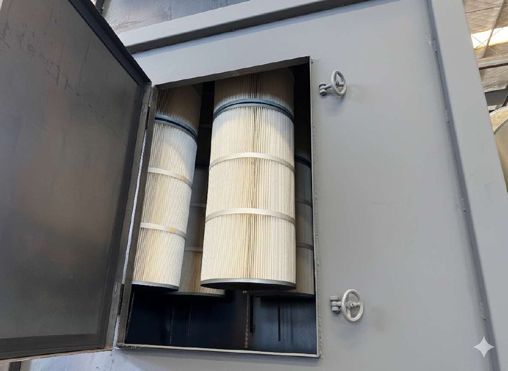 Multiblast Probrs6000 Blasting Room Container Cartridge Filter Dust Collector