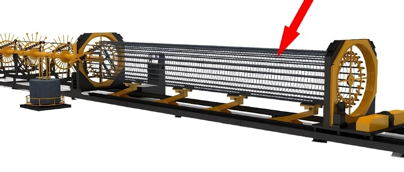 Reflex Fast Form Gx512 Rebar Spiral Spiraling Machine Used For Steel Pile Cage Wire Reflex Fast Form Gx512 Rebar Spiral Spiraling Machine Used For Steel Pile Cage Wire