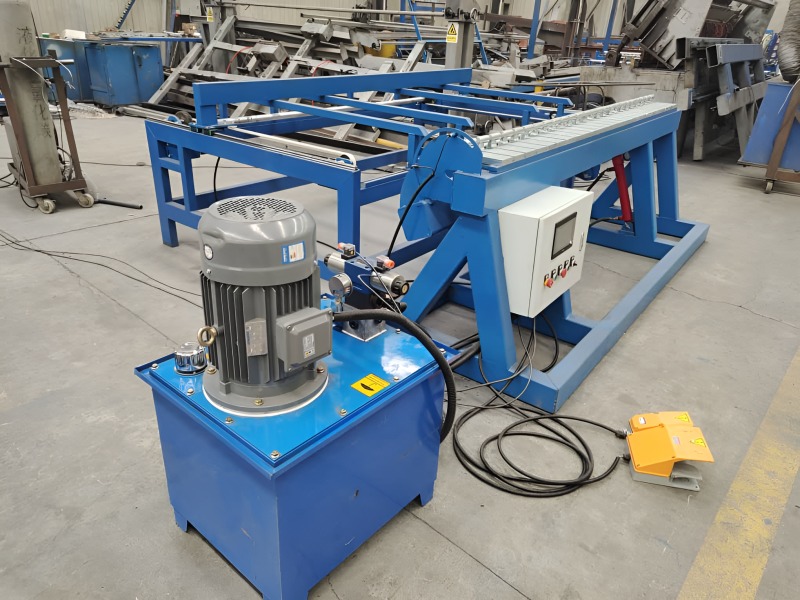 Unitech RMB-2400 Rebar Mesh Bending Machine with Back Gauge Unitech RMB-2400 Rebar Mesh Bending Machine with Back Gauge