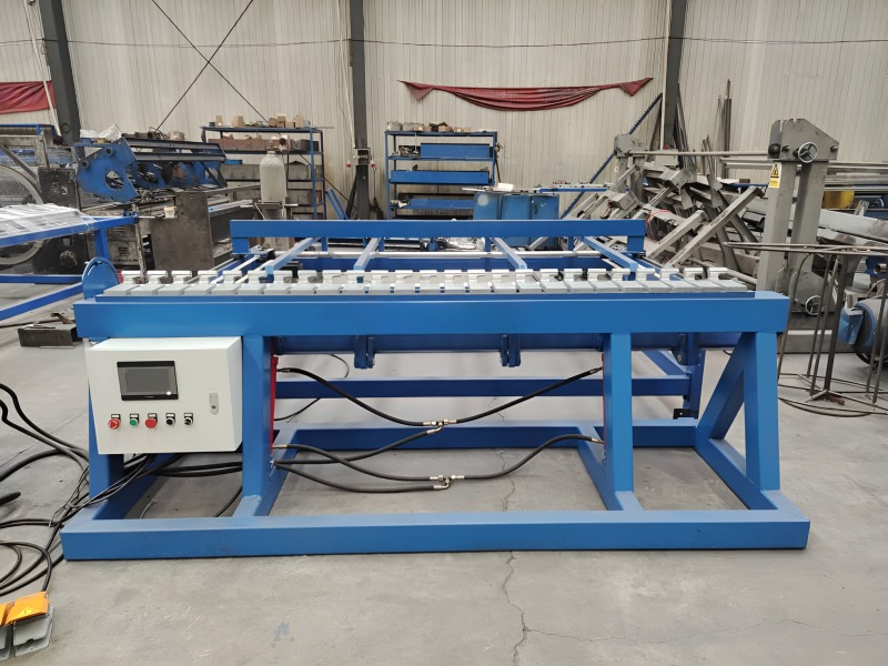 Unitech RMB-2400 Rebar Mesh Bending Machine with Back Gauge Unitech RMB-2400 Rebar Mesh Bending Machine with Back Gauge