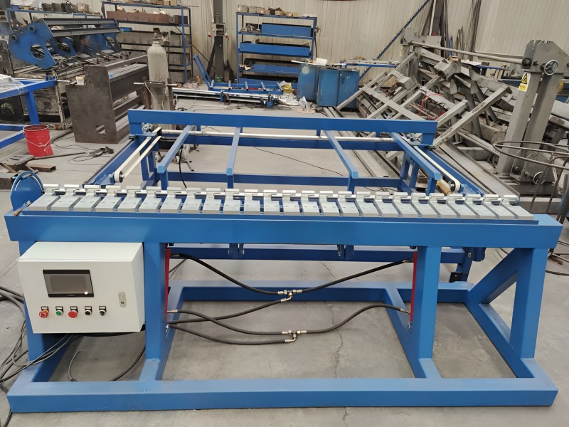 Unitech RMB-2400 Rebar Mesh Bending Machine with Back Gauge Unitech RMB-2400 Rebar Mesh Bending Machine with Back Gauge