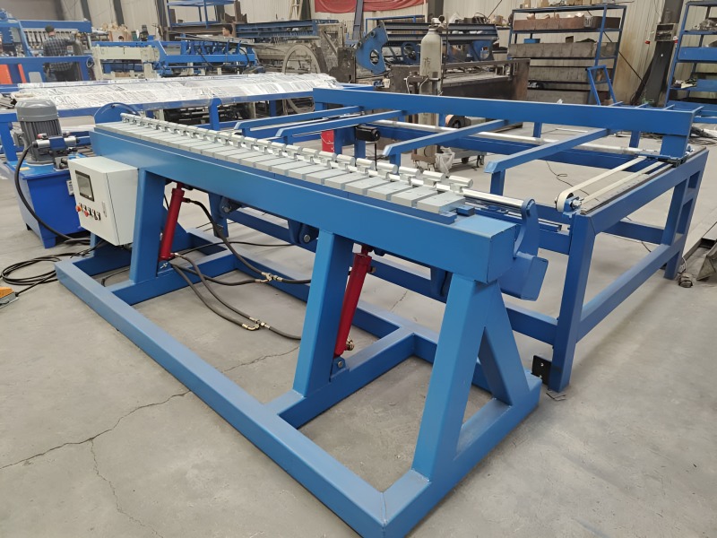 Unitech RMB-2400 Rebar Mesh Bending Machine with Back Gauge Unitech RMB-2400 Rebar Mesh Bending Machine with Back Gauge