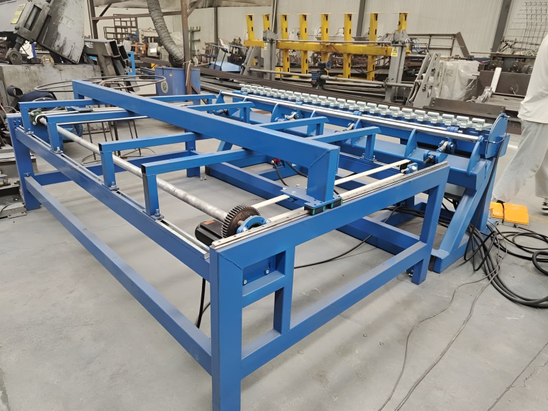 Unitech RMB-2400 Rebar Mesh Bending Machine with Back Gauge Unitech RMB-2400 Rebar Mesh Bending Machine with Back Gauge