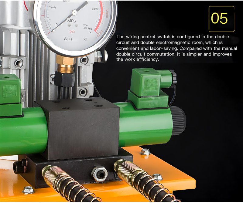 SMG HPAC-1500B Double Acting Hydraulic Pump Power Pack SMG HPAC-1500B Double Acting Hydraulic Pump Power Pack