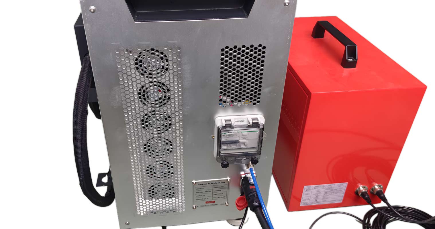 WiseLaser EVO-1500A Handheld Fiber Laser Welding Machine – Air Cooled WiseLaser EVO-1500A Handheld Fiber Laser Welding Machine – Air Cooled