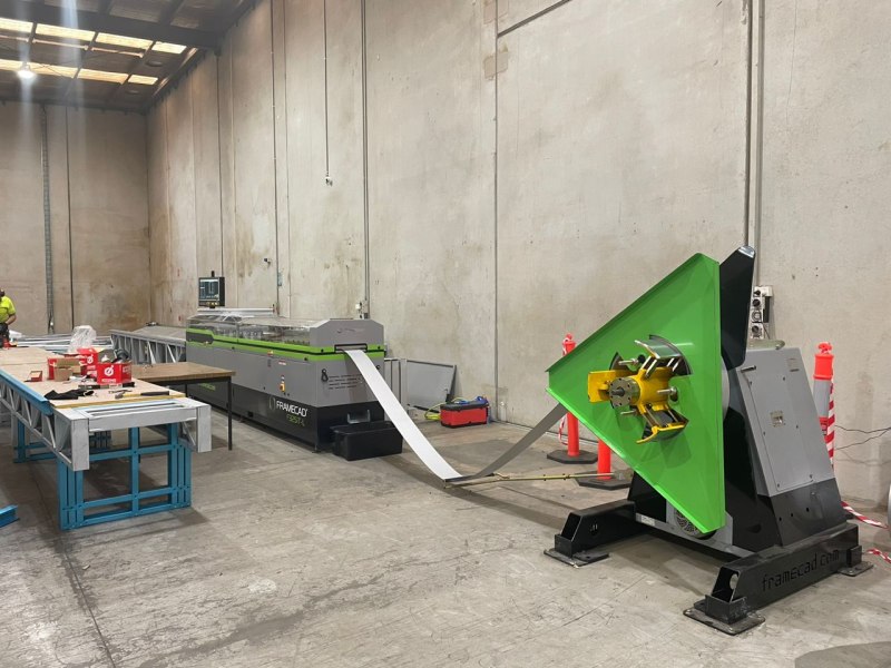 Used 2022 FrameCAD F325iT-L Roll-Forming Machine Used 2022 FrameCAD F325iT-L Roll-Forming Machine