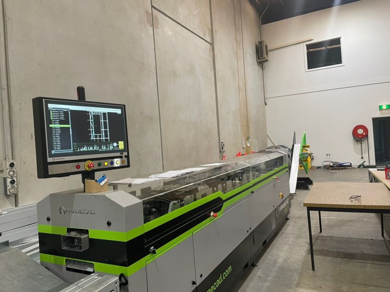 Used 2022 FrameCAD F325iT-L Roll-Forming Machine Used 2022 FrameCAD F325iT-L Roll-Forming Machine