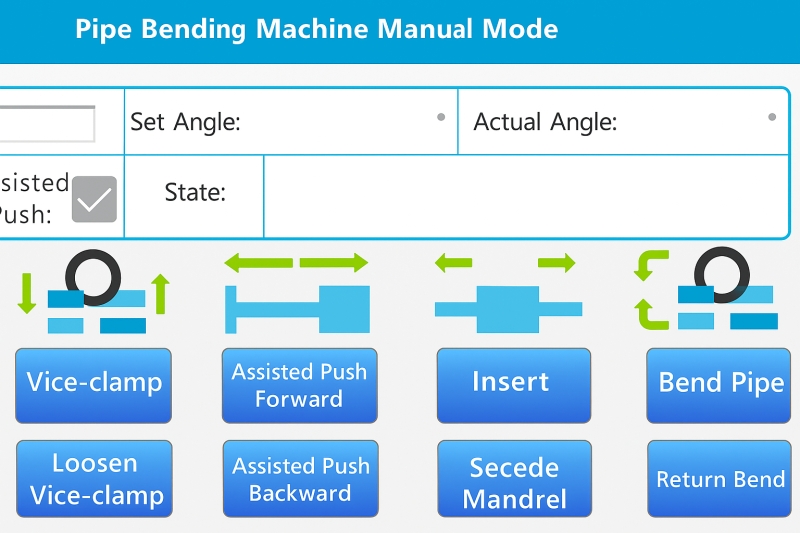 Unitech Tbm Bending Machine Operation Interface 08