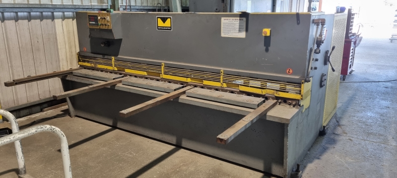 Used Hydraulic Guillotine QC12Y Year 2007 Used Hydraulic Guillotine QC12Y Year 2007