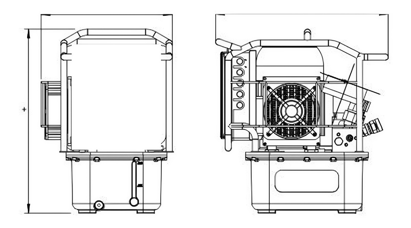 Portaforce Pf2142etp Electric Torque Pump Dimensions 1 Portaforce Pf2142etp Electric Torque Pump Dimensions 1