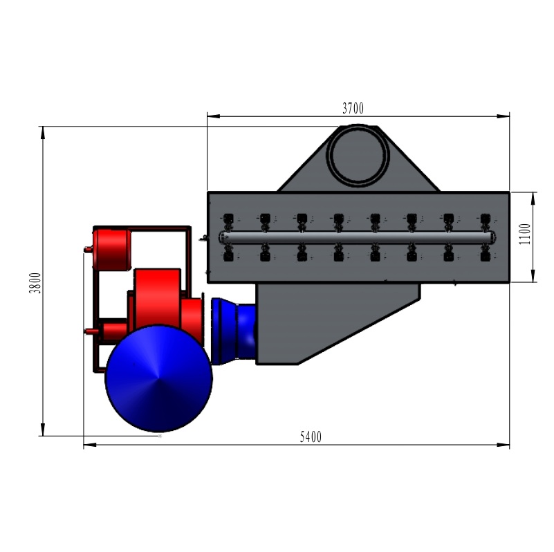 MultiBlast Dust Collector System Complete for Blasting Room MultiBlast Dust Collector System Complete for Blasting Room
