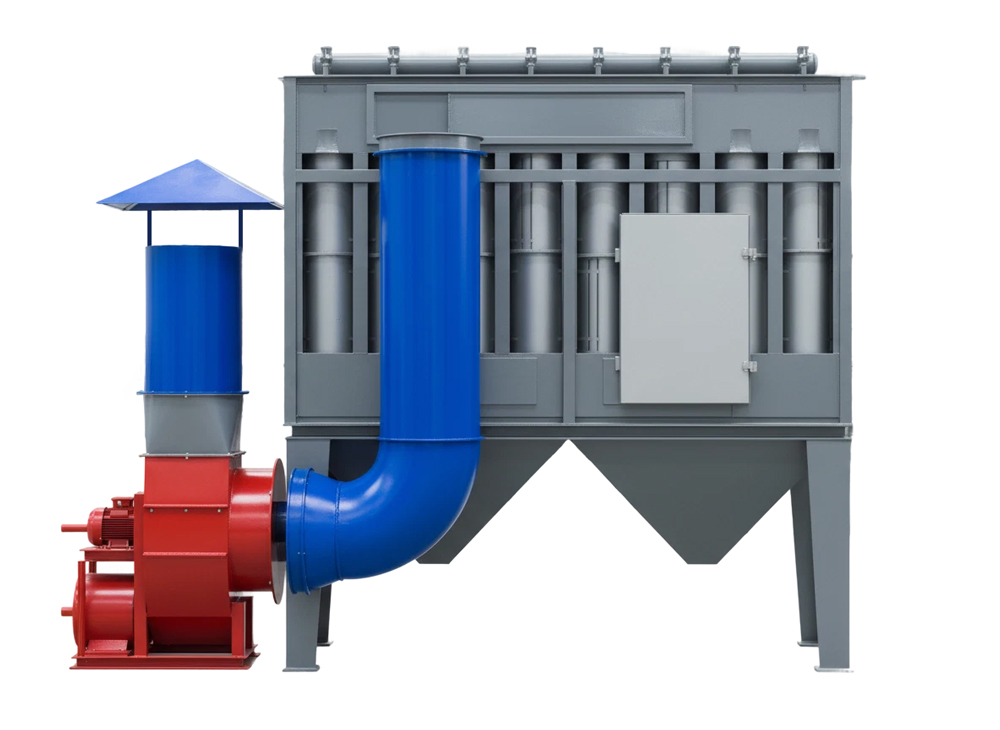 MultiBlast Dust Collector System Complete for Blasting Room MultiBlast Dust Collector System Complete for Blasting Room