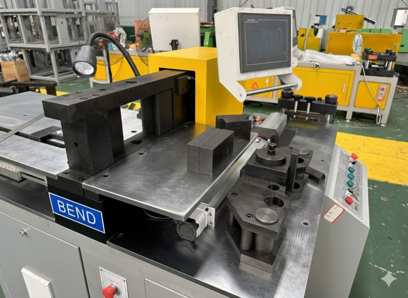 SMG BarCraft 3000XA PRO CNC Fully Automatic Three in One Busbar Processing Station SMG BarCraft 3000XA PRO CNC Fully Automatic Three in One Busbar Processing Station