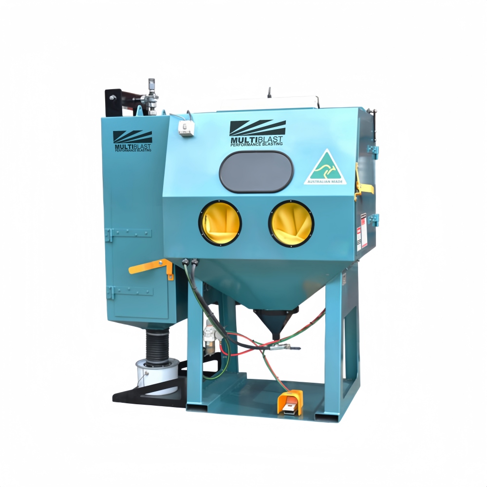MultiBlast PRO1200SSC-RP Suction Sandblasting Cabinet Including Reverse Pulse Self-Cleaning Filter System