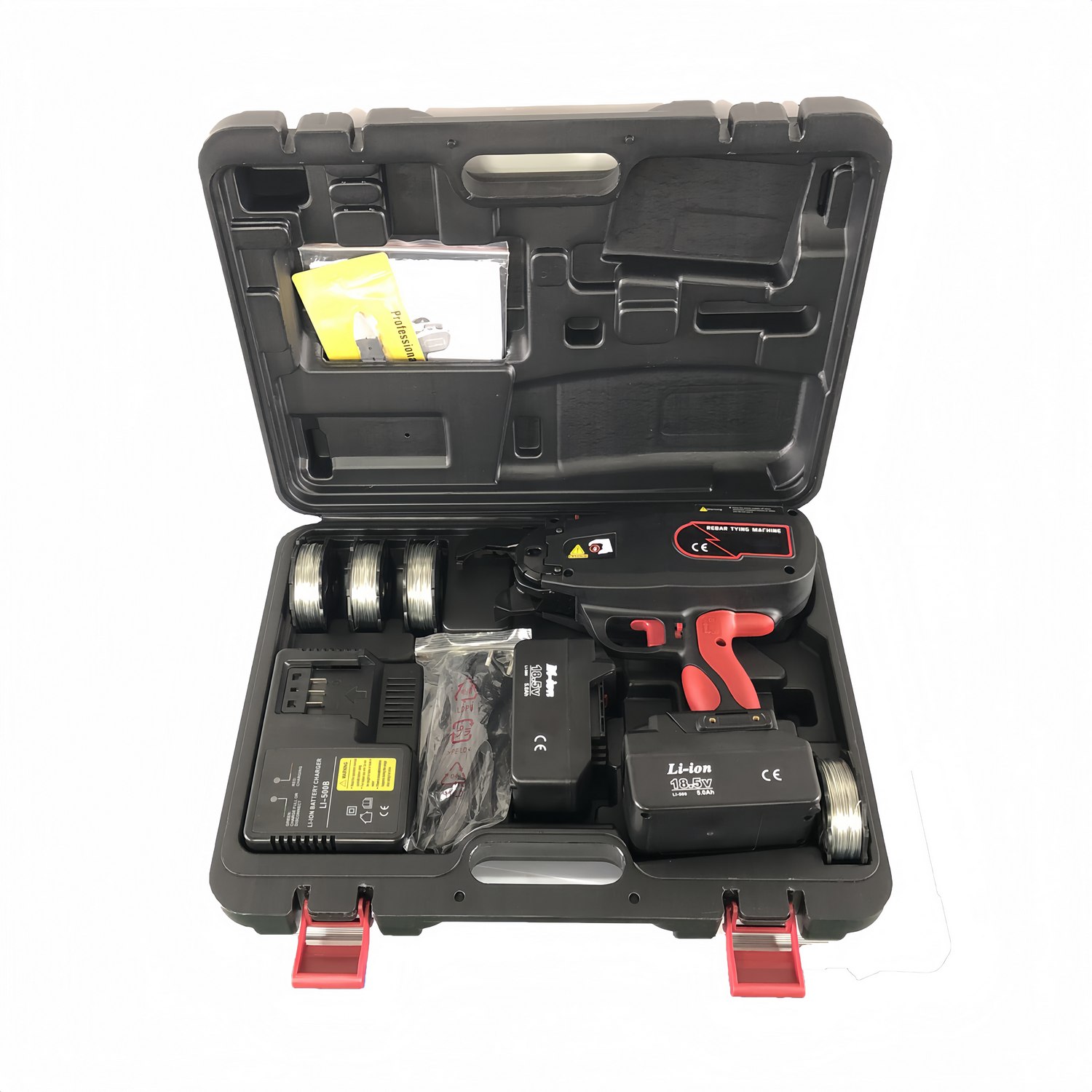 Reflex RTM45 Cordless Brushless Rebar Tying Machine | Fits 4-45mm | Rapid Tie | Lightweight 2.6kg Reflex RTM45 Cordless Brushless Rebar Tying Machine | Fits 4-45mm | Rapid Tie | Lightweight 2.6kg