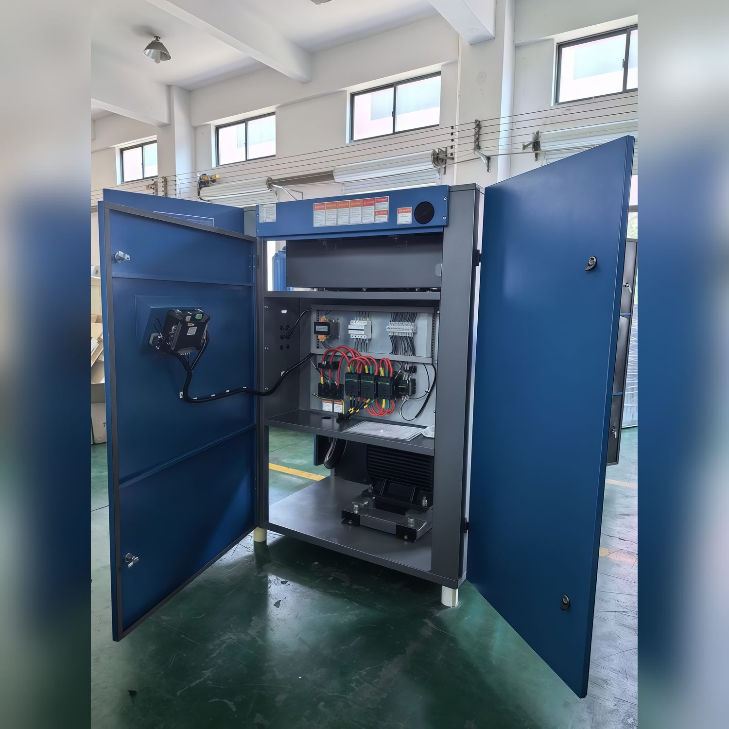 Cooper RX358 Rotary Screw Air Compressor – Direct Drive 8 Bar, 55kW / 75HP – 358 CFM / 10,000 LPM – No Air Dryer – Base Mount Cooper RX358 Rotary Screw Air Compressor – Direct Drive 8 Bar, 55kW / 75HP – 358 CFM / 10,000 LPM – No Air Dryer – Base Mount