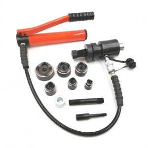 PortaForce PF-HKP-15T – 15-Ton Hydraulic Knockout Punch Set | Hydraulic Hole Maker