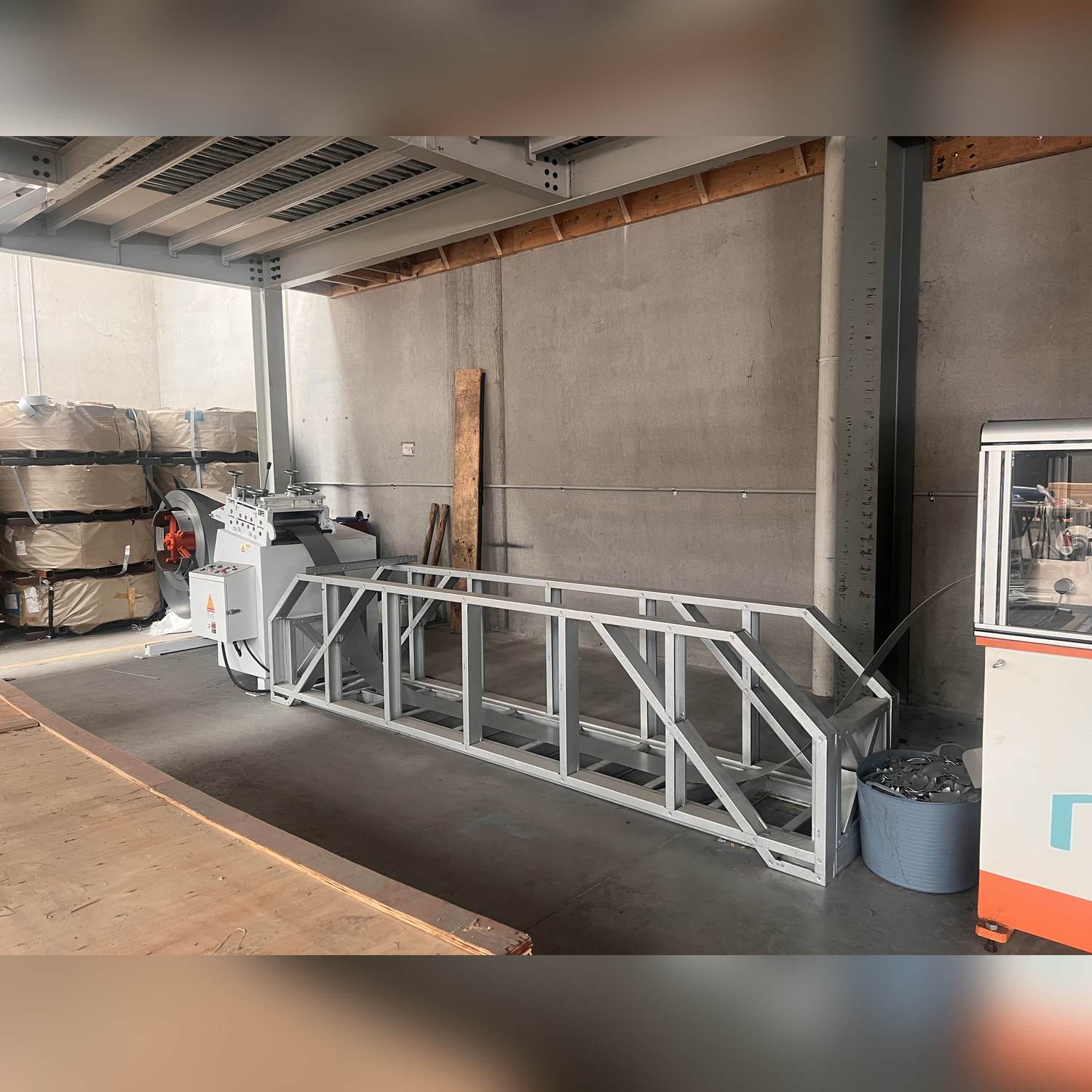 Used 2021 FRAMEMAC® F1-C89 Light Gauge Steel Press Machine Used 2021 FRAMEMAC® F1-C89 Light Gauge Steel Press Machine